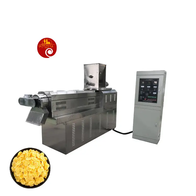 Flower Fish Core Filling Snacks Cheese Ball Corn Puffed Snacks Equipment Puffing Snacks Production Line