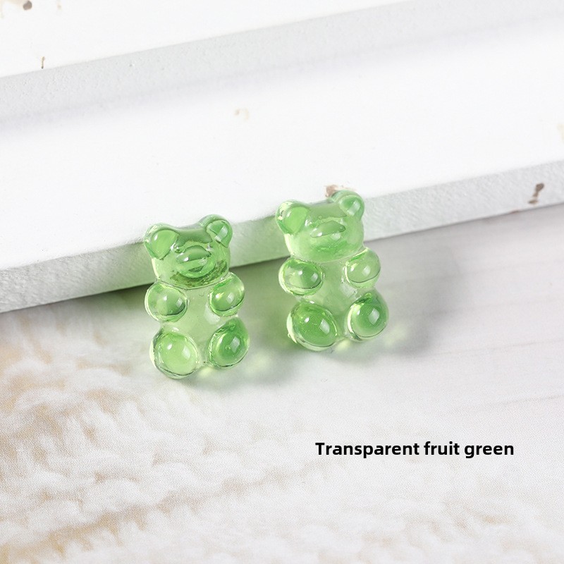 Verde frutta trasparente