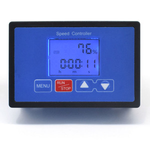LCD חכם דיגיטלי תצוגת <span class=keywords><strong>PWM</strong></span> בקרת מנוע dc מהירות בקר 0 ~ 100% מתכוונן מקס 30A עיתוי הפיך בקרת לולאה 12V 24V - Product Image 2
