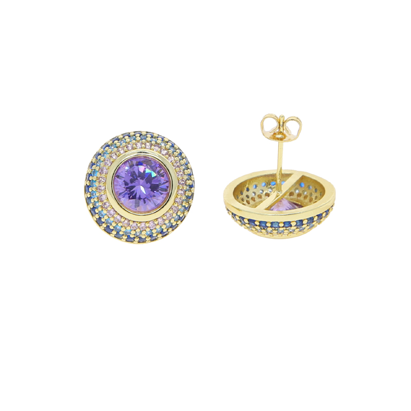 E035-Gold Purple