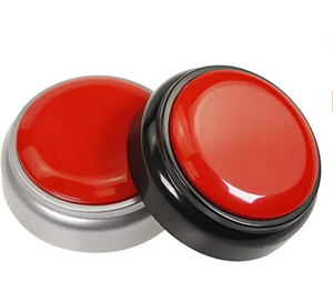 Fuente de fábrica de alta calidad, botón pulsador de respuesta grabable, módulos de sonido, zumbador parlante, botón de sonido personalizado para comunicación - Product Image 1