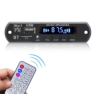 Автомобильный динамик 5 В/12 В Mp3 плеер беспроводной модуль USB Комплект FM радио аудио декодер плата - Product Image 6