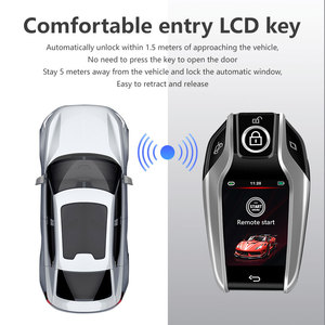 Latest Smart <strong>Key</strong> LCD Screen Display <strong>Key</strong> Universal Modified for <strong>BMW</strong> Touch Screen Car <strong>Keys</strong> Keyless Entry Auto Lock - Product Image 2