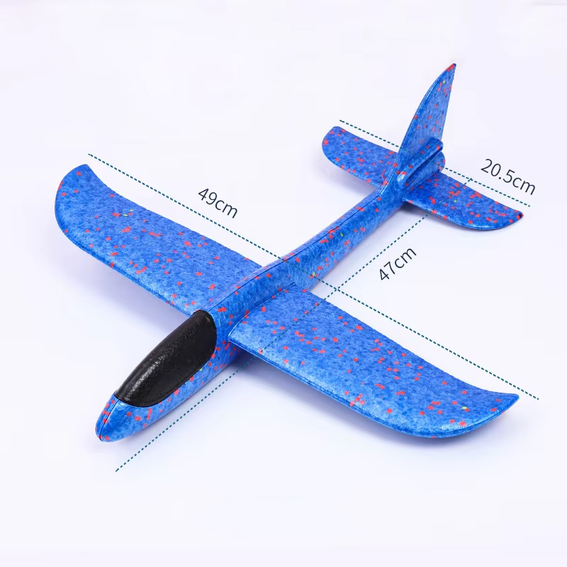 Giro acrobatico blu da 48 cm