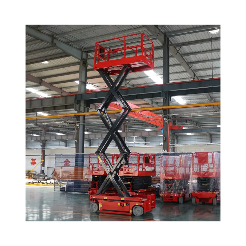 CE 4m 6m 8m 10m 12m 14m 16m 18m mini scissor lift table elevated small electric lift table Electric Scaffolding