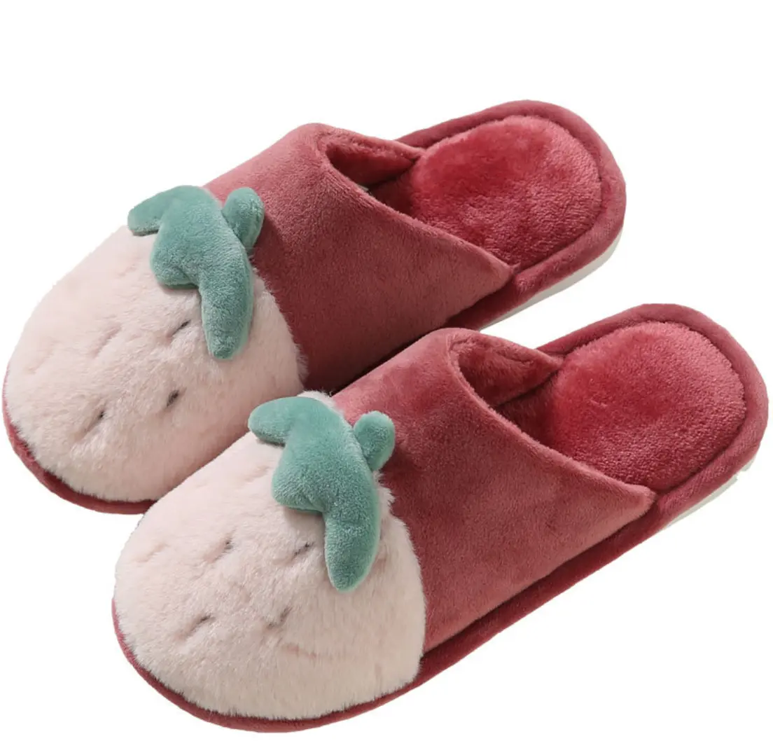 Spring sandals Lady new fashion fruit design indoor slides fruit shoes home slippers hotel shoes