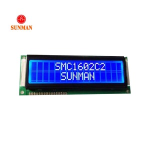 Tamaño grande 122x43,8mm hd44780 COB pantalla retroiluminación blanca 1602lcd lcd1602 16*02 1602 16x2 módulo de pantalla LCD de caracteres RoHS azul - Product Image 1