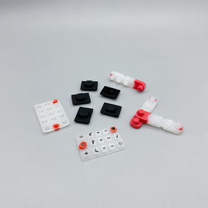 Teclado de silicona personalizado OEM/ODM para controlador Midi, botones de goma de silicona, cubiertas de teclado, botones de interruptor de membrana de silicona - Product Image 1