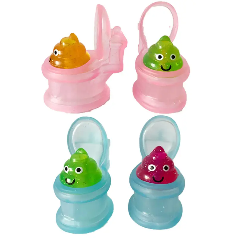 Único Squeeze Poop WC Toy Stress Aliviar Brinquedos Engraçados Vending Squishy Brinquedos