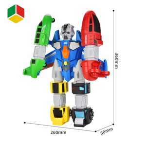 QS玩具5合1可变积木教育学习磁性瓷砖积木儿童玩具 - Product Image 5