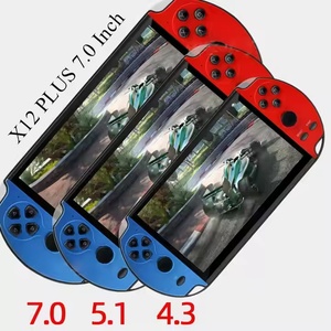 Promotion Gift X12 PLUS Handheld Game 7.0 Inch HD Large Screen 16g Classic Handheld Retro Game Console Built in <strong>Free</strong> Games - Product Image 3