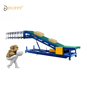 Automatic Belt Climbing Machine for Truck <strong>Container</strong> Warehouse <strong>Loading</strong> <strong>Unloading</strong> Smart <strong>Conveyor</strong> - Product Image 1