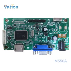 Panel LCD M550A 2K, placa de vídeo DP/HDM-I/VGA a LVDS/eDP, convertidor HDM con entrada y salida de audio - Product Image 2