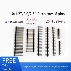 Di alta qualità personalizzabile Pin intestazioni e prese 1.0, 1.27, 2.0, 2.54mm 2-40 Pin intestazioni e prese per l'assemblaggio di elettronica - Product Image 4