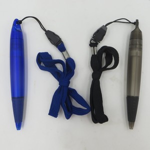 定制胖笔礼品促销迷你圆珠笔塑料圆珠笔带颈挂绳 - Product Image 5