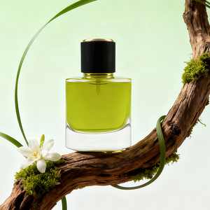 زجاجة عطر زجاجية شفافة فارغة بسعة 50 مل بتصميم صيني مع غطاء مغناطيسي للبيع بالجملة - Product Image 5