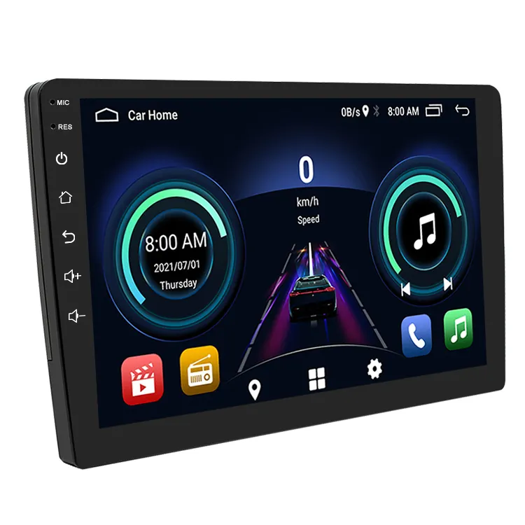 10 pollici 2din sistema Android schermo capacitivo Full Touch Screen autoradio telefono Android CarPlay