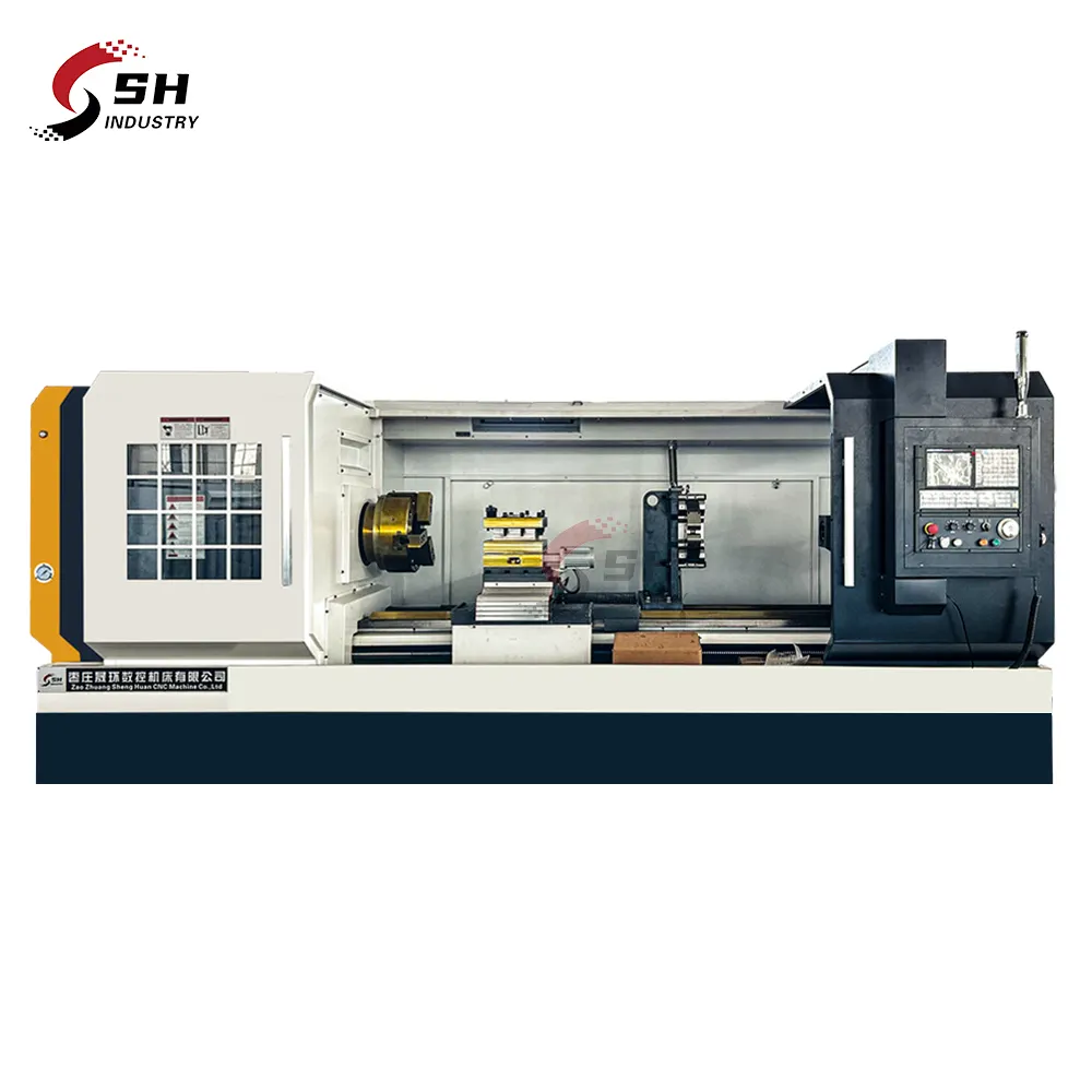 Máquina de torno CNC Horizontal, torno de Taiwán CK6163, precio