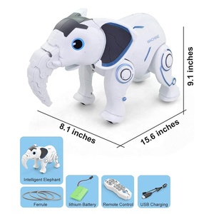 Robots De Juguete Programable Control remoto Elefante Juguetes electrónicos inteligentes Animales Juguete robótico interactivo para niños - Product Image 5