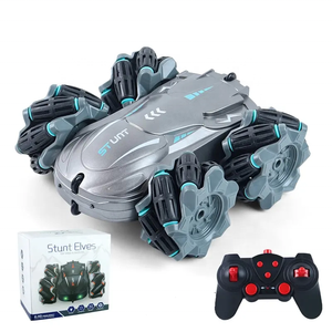 Sıcak satış Stunt RC araba yeni oyuncak 2.4GHz kablosuz uzaktan kumanda dublör araba 360 LED aydınlatma ve ses ile dublör iplik oyuncak araba - Product Image 3