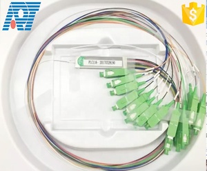 APT Venta caliente precio de fábrica LGX Cassette caja tipo 1x16 SC UPC SC APC fibra óptica Plc Splitter - Product Image 4