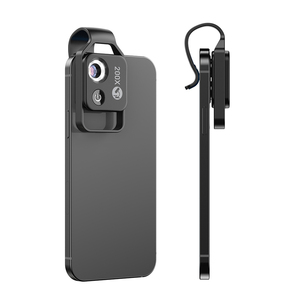 Hızlı kargo Best Seller cep telefonu aksesuarları güçlü yakınlaştırmalı mikroskop CPL ile tüm Smartphone Handy LED 200X mikroskop - Product Image 2