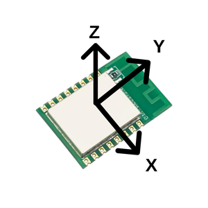 Modulo del sensore di movimento/postura del giroscopio accelerometro a 10 assi Hi-Link HLK-AS201 con BLE5.1 OTA - Product Image 2