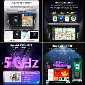 Android 13 Radio Stereo Multimedia Gps Navigation Carplay Android for TOYOTA PREVIA 2006-2019 <strong>ESTIMA</strong> 2006-2016 TARAGO youtube 4G - Product Image 6