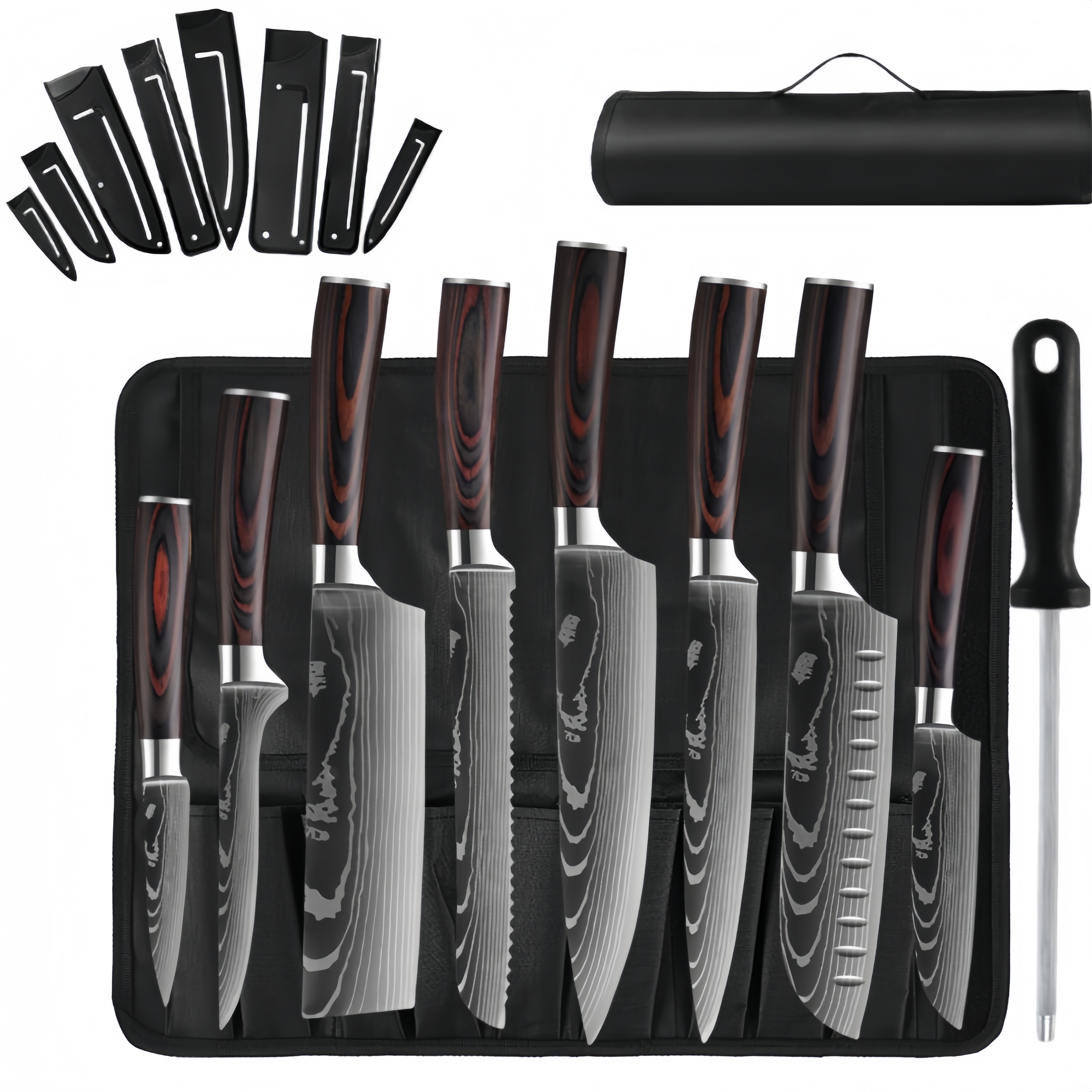 Oxford cloth color wood 11 piece set