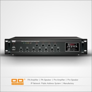 3 MIC <strong>Inputs</strong> 2 AUX Line <strong>Input</strong> Muting Function 60W 150W Cheap Price Mixer Amplifier USB
