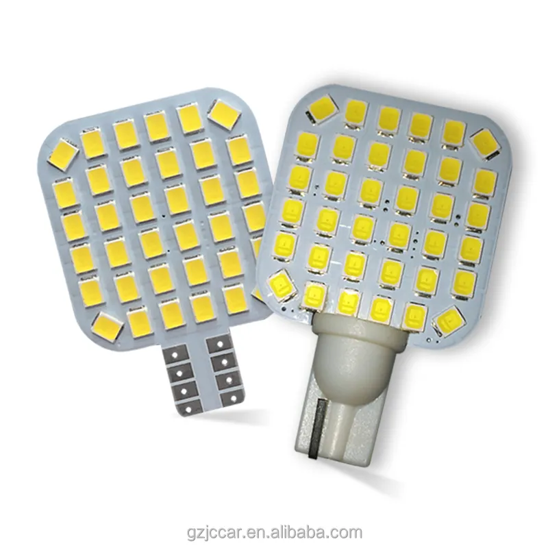 JiaChi Factory 100 buah sistem pencahayaan otomatis, bola lampu Canbus Led T10 W5W 501 2825 lampu kilat Strobo mobil 2835 Chip LED 36SMD 12v