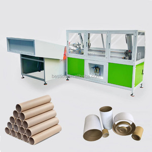 Automatic Paper <strong>Core</strong> Slitter Cutter Cutting <strong>Machine</strong> for 3 Inch Diameter Paper Tube Pipe Auto <strong>Loading</strong> <strong>Unloading</strong> - Product Image 2