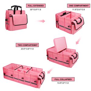 Custom Car Organizers and Storage <strong>Trunk</strong> for Custom Space, Collapsible <strong>Trunk</strong> Storage with Non Slip Bottom, Foldable Cover - Product Image 3