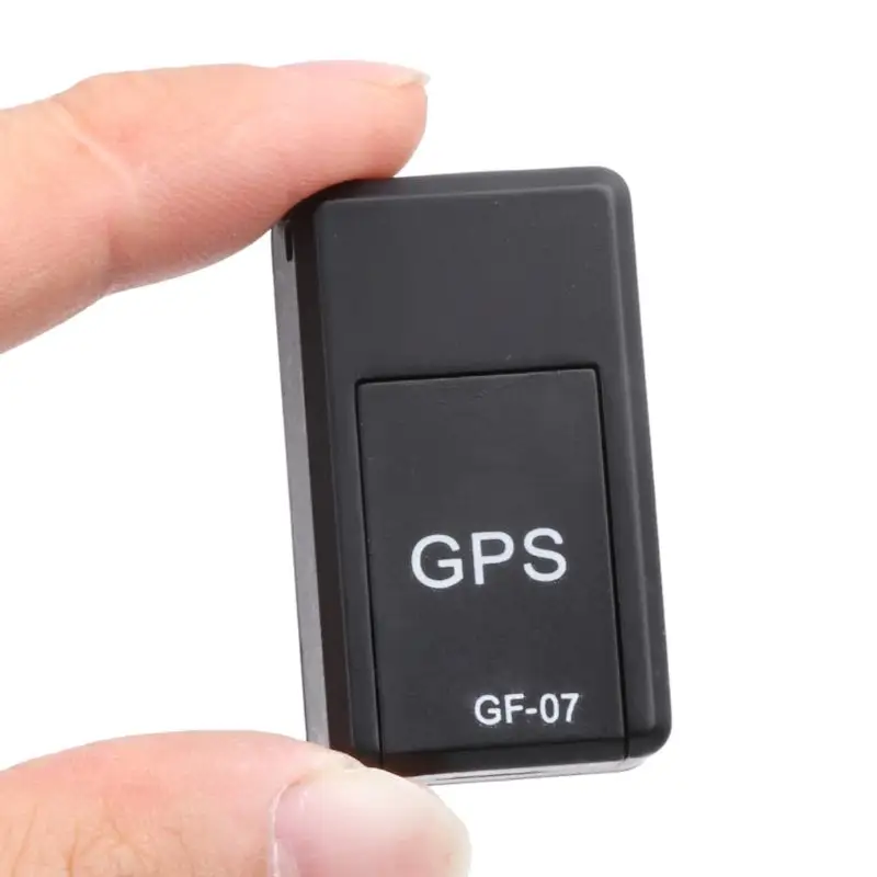 Envío Gratis cuatribanda todo el mundo GF-07 Mini GPS Tracker dispositivo de seguimiento en tiempo Real de magnético mayor de tarjeta SIM GSM
