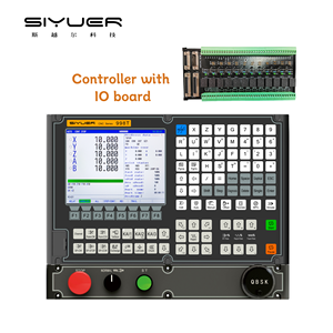 Siyuer 998T 4-Achsen-CNC-Drehmaschine Controller Drehachse Siemens 808d CNC-Steuerung Programmier bare CNC-Software G-Code-Programmierung