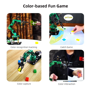 DOFBOT AI Vision Roboterarm und Kamera 2 in 1 mit ROS Python-Programmierung für Raspberry Pi 5 8GB 4GB 16GB