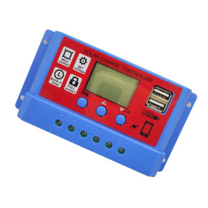 Solar ladebatterie steuerungs system PWM 12 V24V 12,8 V 10A 20A 30A Solar regler LCD-Anzeige - Product Image 2