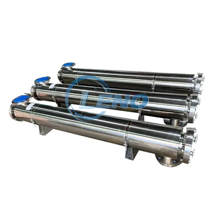 double tube sheet shell and tube heat exchanger