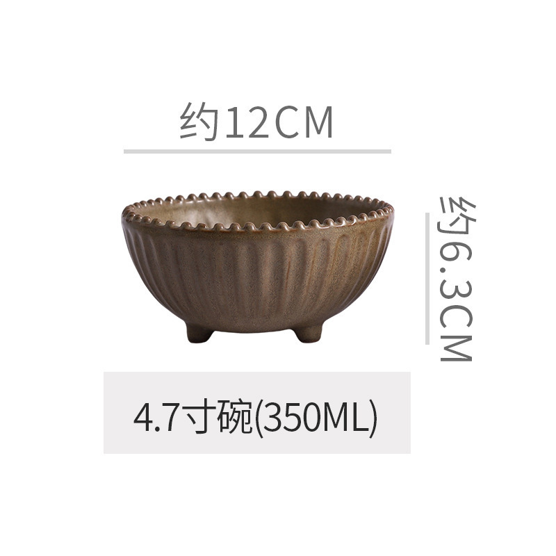 สีน้ำตาลเงิน ขนาด 4.7 นิ้ว