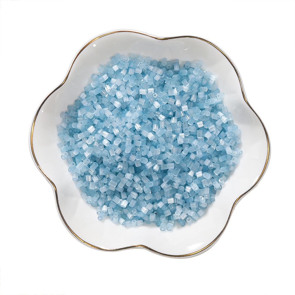 Perles de verre - Bleu