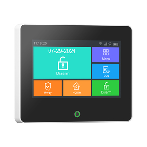 2024 venta al por mayor Tuya Smart Panel de alarma de seguridad residencial 4,3 pulgadas pantalla táctil grande GSM WIFI sistema de alarma para el hogar - Product Image 4