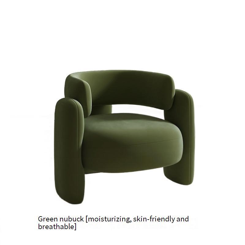 Green -velvet fabric
