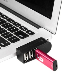 Mini usb 2.0 ad alta velocità hub a 3 porte splitter per trasferimento dati 270 hub di rotazione per Mac PC - Product Image 4