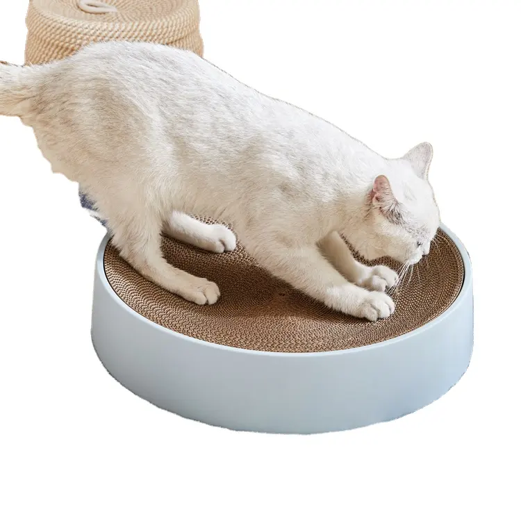 2024 yeni kedi tırmalama tahtası ped karton dayanıklı yüksek yoğunluklu Pet kedi Kitty Scratch kurulu