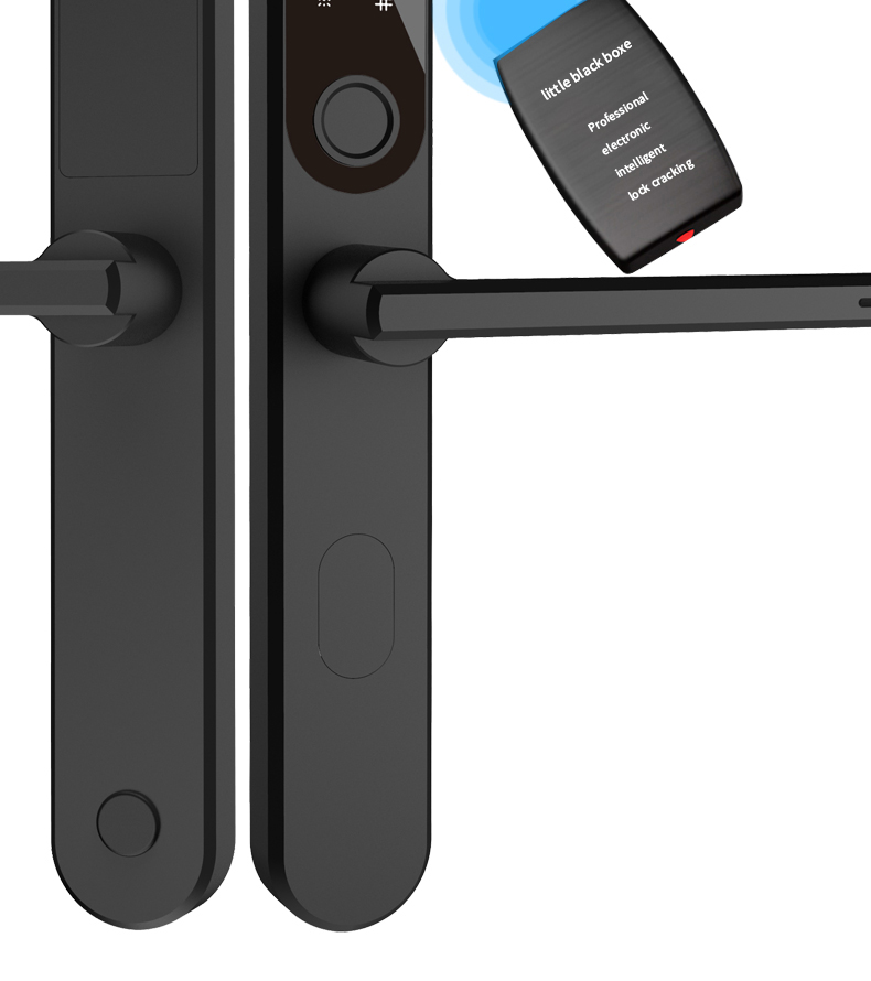 aluminium alloy lock room hotel apartment beautiful lock one-button unlocking control lock applet smart system electronic smarts