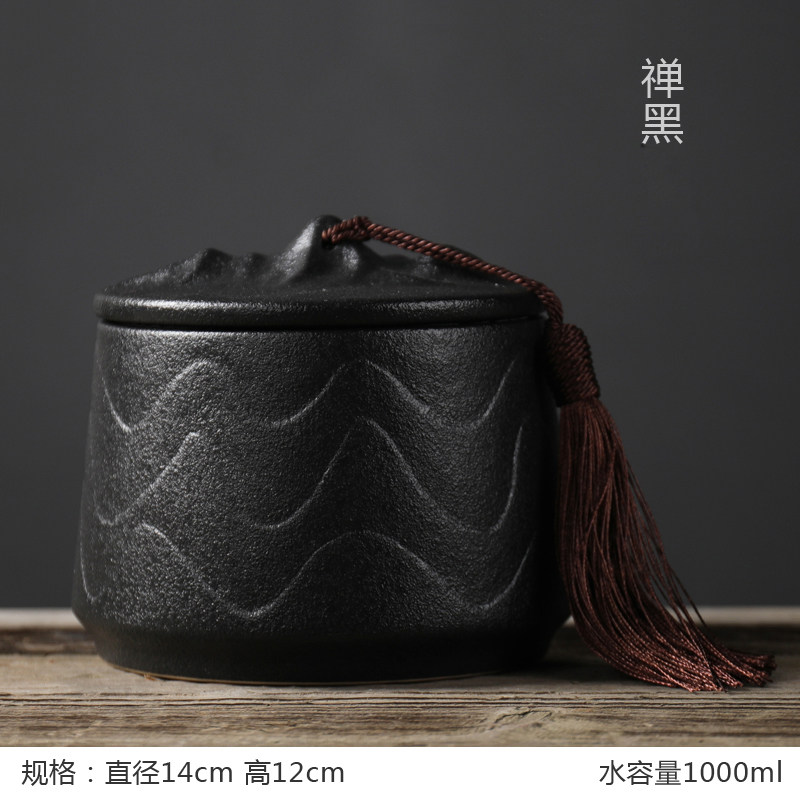 Ondulations de mer noire Zen-poids moyen 125kg