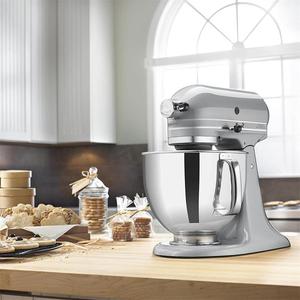 Kompakt 3.2Qt 6-Speed elektrikli çırpma ile tezgah mikseri, hamur kanca & düz çırpıcı günlük mutfak kullanımı için taşınabilir ve hafif - Product Image 4