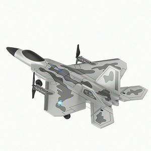 F22 RC Model 2.4Ghz 4 CH uzaktan kumanda uçak ile iki mod Jet avcı uçağı İha uçak uçak modeli oyuncak çocuklar ve yetişkinler için - Product Image 4