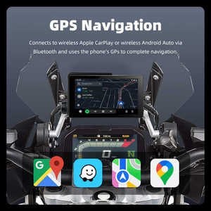 BM W Advanced Navigation Features 6.5 Inch Wireless Carplay <strong>Android</strong> <strong>GPS</strong> Monitor Screen for Motorcycles 1 Year Warranty - Product Image 4