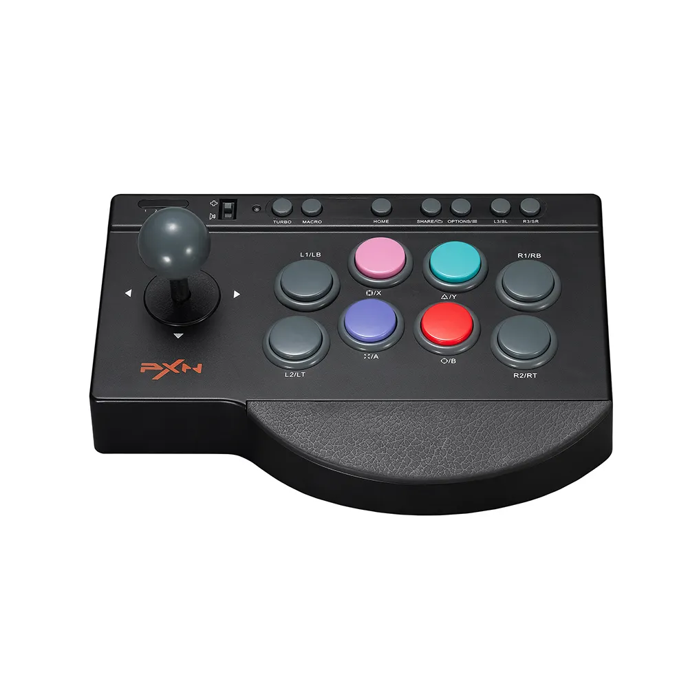 PXN 0082 12 Pulsanti Turbo Marco Funzione USB Arcade Stick Controller di Gioco per PC/PS3/PS4/XBOX UN/XBOX 360/INTERRUTTORE